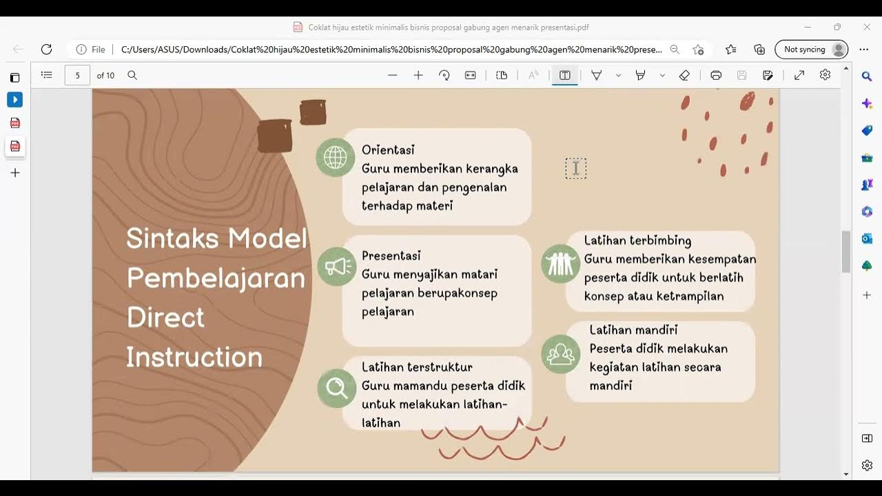 Model pembelajaran direct instruction youtube