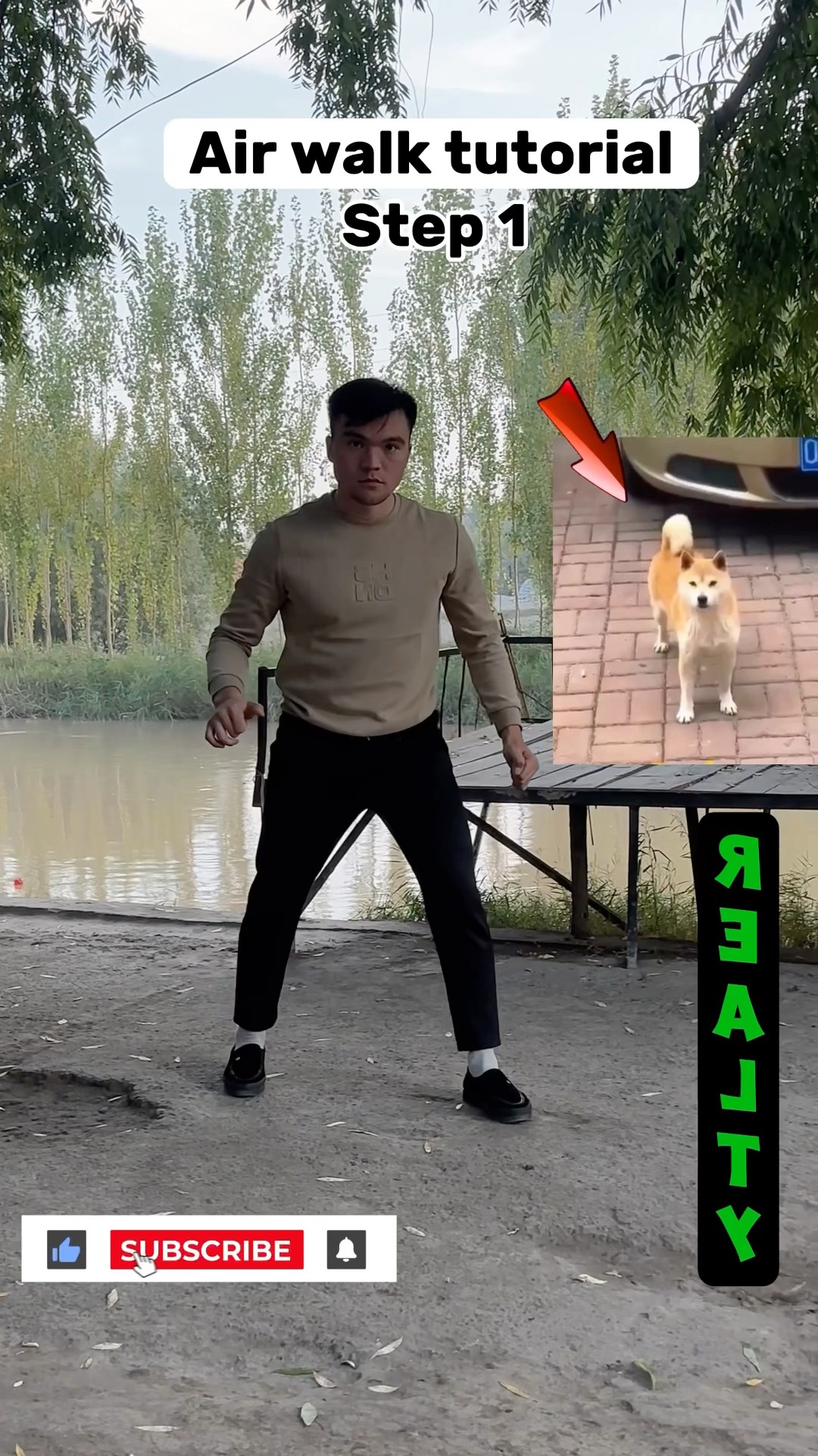 Air walk tutorial???   ‼️Shu itam o’rganib olibdi e shu trentni??