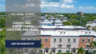 3421 W Horatio St |Luxury Feel. South Tampa Location. For Lease. 3421 W Horatio St |Luxury Feel. South Tampa Location. For Lease.