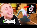 Reacting to FUNNY Sims Tik Toks!