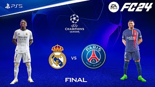 FC 24 - Real Madrid vs PSG | UEFA Champions League Final | PS5™ [4K60]