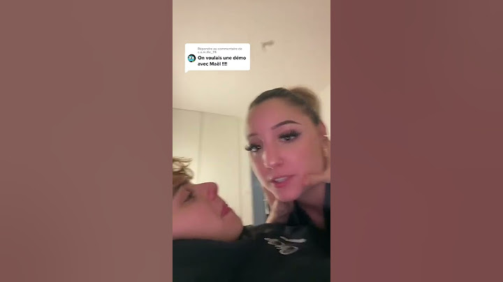 la démo de Léane et Maël 💗😂