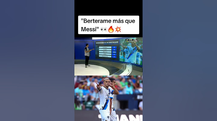 “Germán Berterame más que Lionel Messi” | #Rayados | #shorts