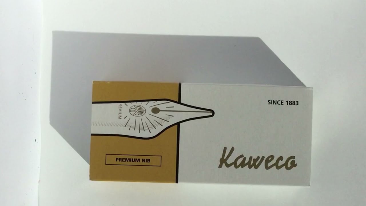 Kaweco Premium Broad Nib Review YouTube