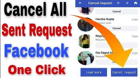 How to Cancel All Facebook Sent Friend Requests In One Click 2022 | See Sent Friends Requests List