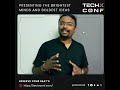 Sneak Peek at TechXConf 2025 | Dr. Santosh Karthikeyan Viswanathan #shorts #techxconf #techx #ai #ml