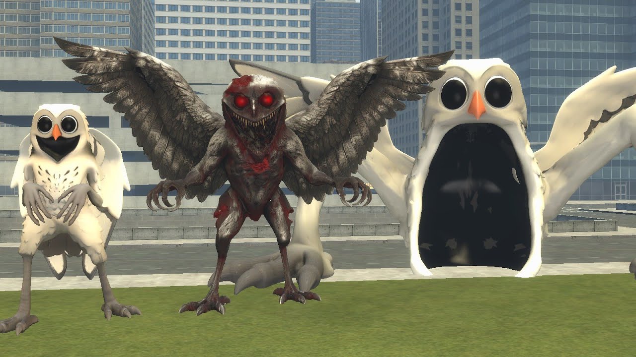 OWL 99 KORKUNÇ BAYKUŞLAR PEŞİMDE GARRY'S MOD