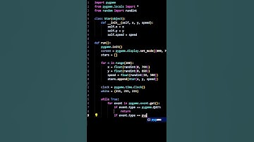 Mind-blowing Illusion of Depth in Python Pygame!