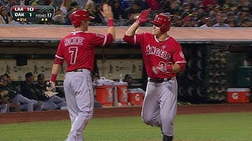 Trout crushes a mammoth two-run homer