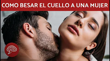 ¿Cómo se siente un beso en el cuello?