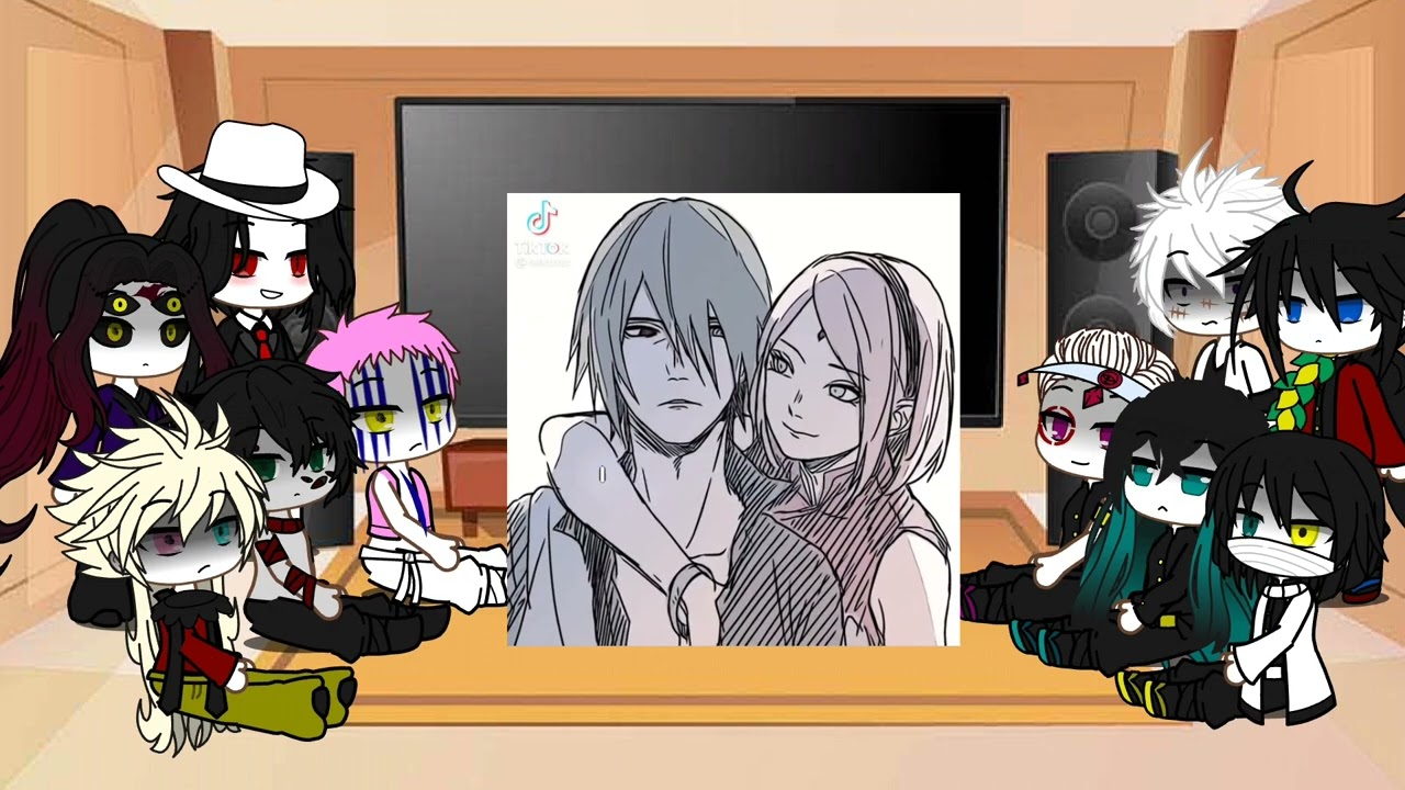 uppermoons+muzan+hashiras react to haruno sakura !♥️🦋 