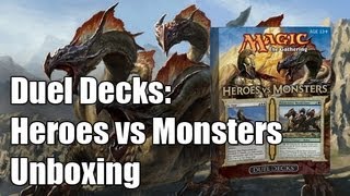 MtG - Duel Decks: Heroes Vs. Monsters Unboxing screenshot 2