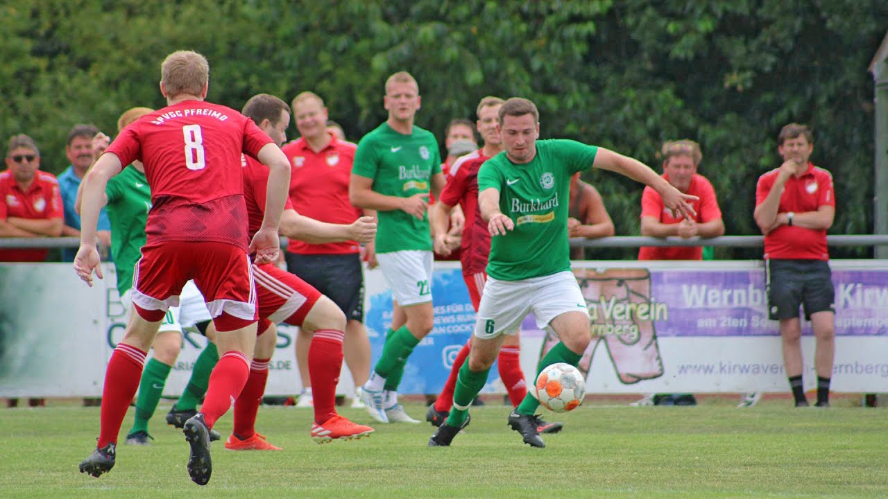 Derbytime am 1. Spieltag der Bezirksliga Nord zwischen FC Wernberg - SpVgg Pfreimd