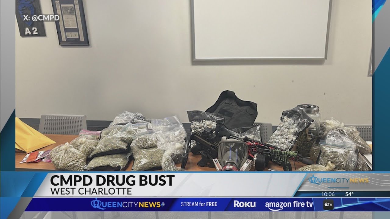 Charlotte drug bust yields large amounts of meth, fentanyl, heroin ...