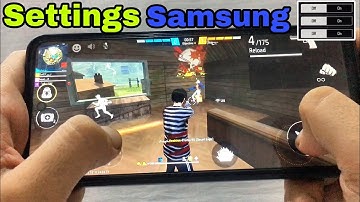 Samsung Galaxy ✨Free Fire Headshot Settings⚙️ 2025 Best Sensitivity settings free fire samsung 2025
