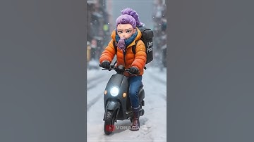 Do you want to see Rumi deliver packages? #cartoon #animation #funny