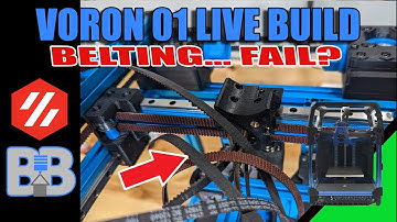 DIY 3D Printer LDO VORON 01 BELTING