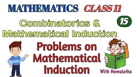 Combinatorics and Mathematical Induction L15 [Tamil] | Problems on Mathematical Induction [Part 1]