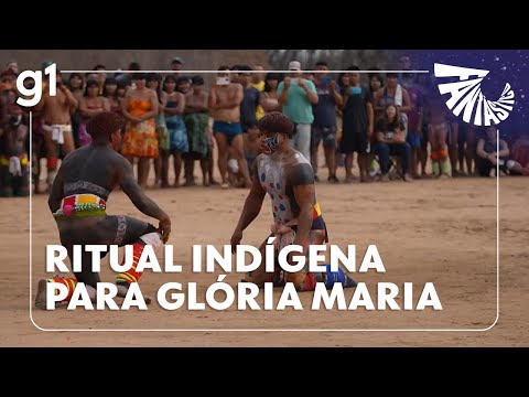 Ritual no Xingu homenageia Glória Maria com participação das filhas dela; veja detalhes I FANTÁSTICO