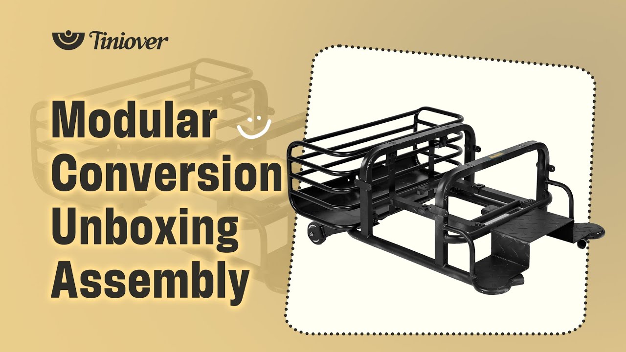 Tiniover Modular Conversion Upgrade Accessories Backrest Unboxing & Assembly
