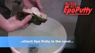 Epo Putty in Aquarium