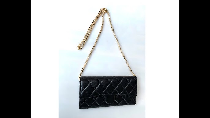 Qoo10 - PVC Insert and Chain Sling to Convert LV Emilie Wallet to