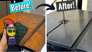 Easiest way to Remove Rust from your Tools!