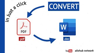 How to convert pdf to word|| how to convert word to pdf