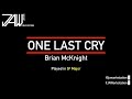 One Last Cry - Brian McKnight (Karaoke Version) (G#)