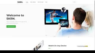 SKRN - Media Streaming App WordPress Theme
