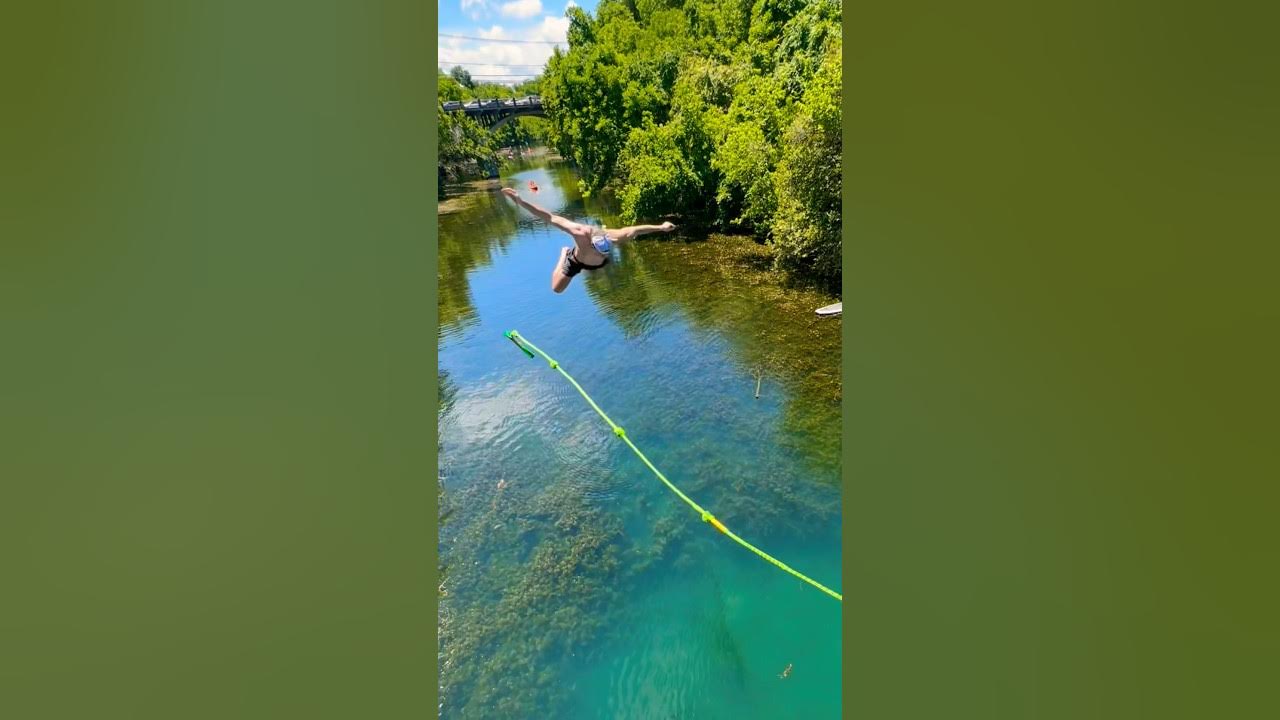 Rope Swing Death Dive! YouTube