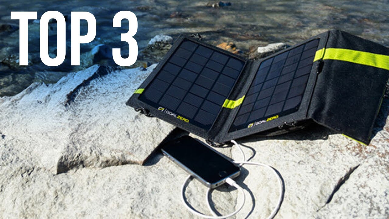 Batterie solaire portable