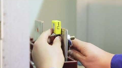 Acrel Electric | ATE100 wireless  temperature sensor. installation in bus-bar