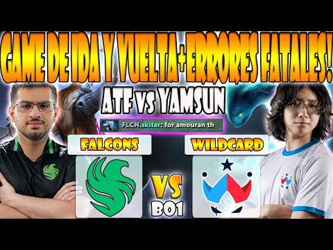 FALCONS VS WILDCARD [BO1] ATF, MALR1NE, SKITER VS YAMSUN, RCY - FISSURE PLAYGROUND #1- DOTA 2