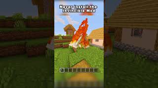 Never install the Invincible Wobble mod in Minecraft