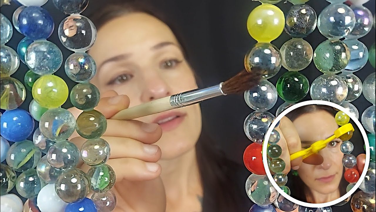 [ASMR] Your Hair is marbles *English&German* Hairdresser Roleplay