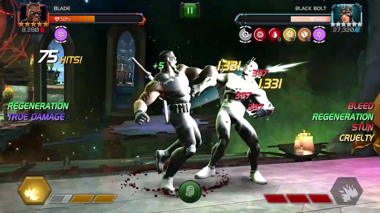 MCOC lol kills. 