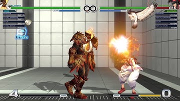 Guard cancel roll punishes Nakoruru qcf+C