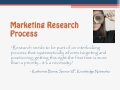 Marketing Research - Introduction
