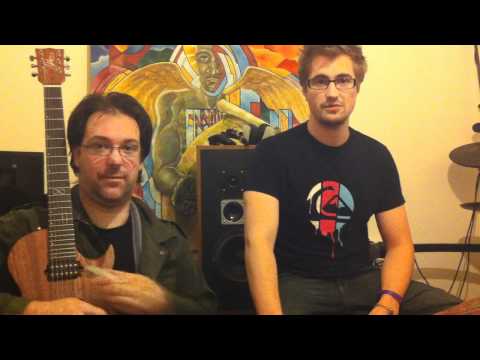 Rob Chapman jams on some tunes with drummer Ben Minal