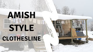 Installing an AmishStyle (Pulley) Clothesline