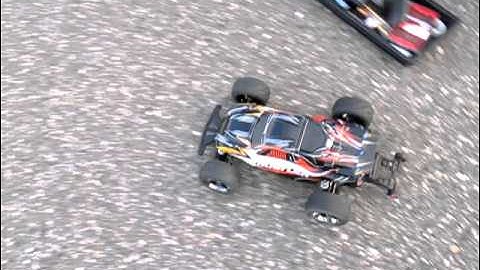 Stock Traxxas Rustler VXL Speedrun 110 km/h (68.35 mph)