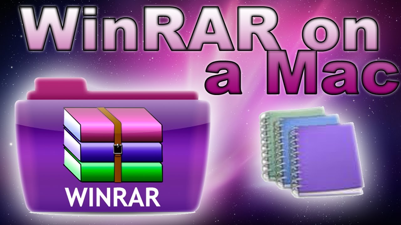 how do you download winrar on a mac