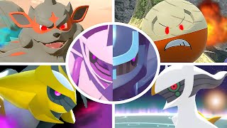 Pokémon Legends Arceus - All Bosses + Cutscenes