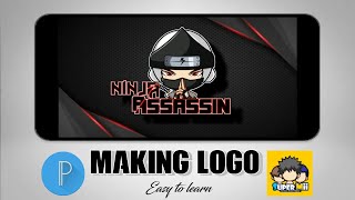 Making Ninja Assassin Logo on android || SuperMii & PixelLab | Sobrang easy lang screenshot 2