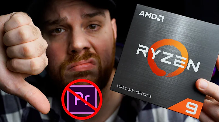 Problemas de compatibilidad del Ryzen 9 5950x - ¡Adobe FALLA ÉPICAMENTE!