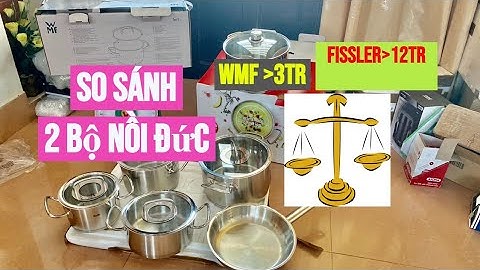 So sánh 2 bộ nồi TỐT NHẤT Đức và bộ nồi tầm trung của ĐỨC? Có đáng để bỏ tiền?