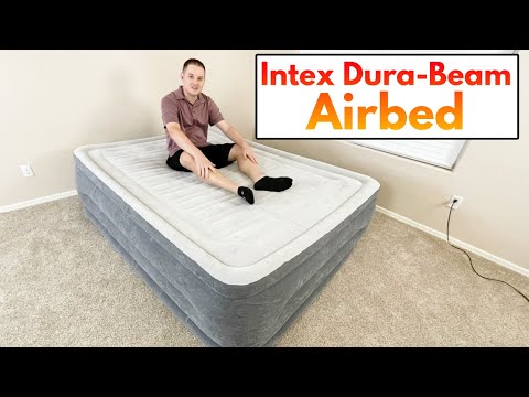 Intex Dura-Beam Airbed - Quick Review! (Best Air Mattress?)