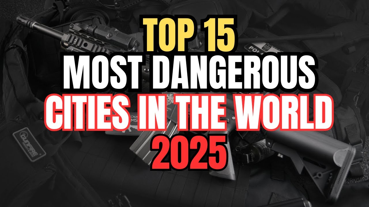 Top 15 Most Dangerous Cities in the World - YouTube