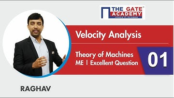 Velocity Analysis - 01 | Excellent question | Theory Of Machines | Mechanical Engineering